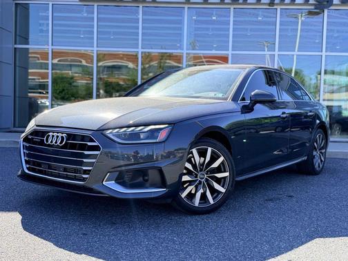 Manhattan Gray Metallic 2021 Audi A4 40 Premium Plus