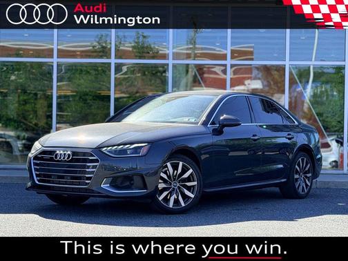 Manhattan Gray Metallic 2021 Audi A4 40 Premium Plus