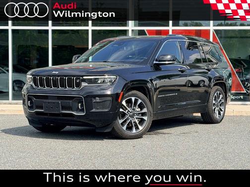 Diamond Black Crystal Pearlcoat 2022 Jeep Grand Cherokee L Overland