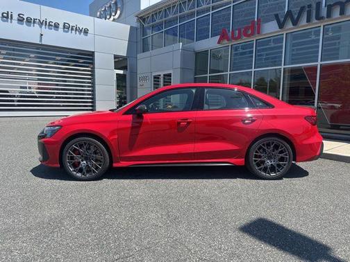 progressive red metallic 2026 Audi RS 3 TFSI quattro S tronic