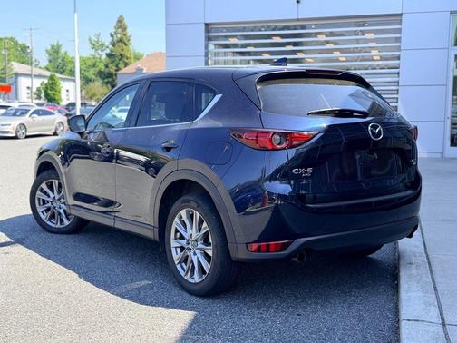 Deep Crystal Blue Mica 2021 Mazda CX-5 Grand Touring Reserve