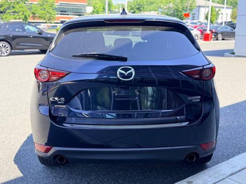 Deep Crystal Blue Mica 2021 Mazda CX-5 Grand Touring Reserve