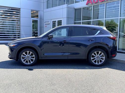Deep Crystal Blue Mica 2021 Mazda CX-5 Grand Touring Reserve