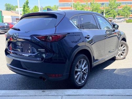 Deep Crystal Blue Mica 2021 Mazda CX-5 Grand Touring Reserve