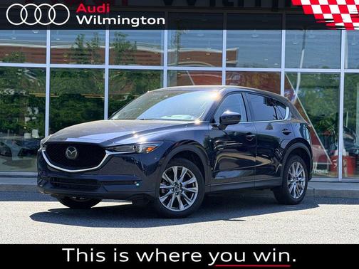 Deep Crystal Blue Mica 2021 Mazda CX-5 Grand Touring Reserve