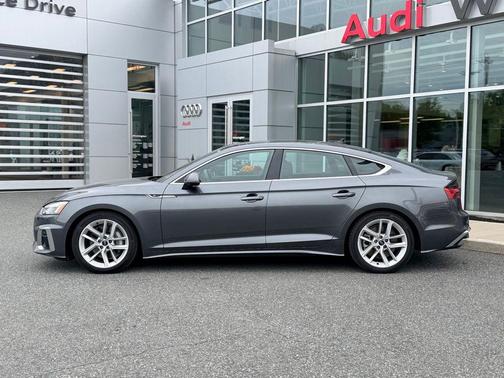 Daytona Gray Pearl Effect 2023 Audi A5 Sportback 45 S Line Premium Plus
