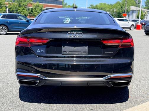 Mythos Black Metallic 2023 Audi A5 Sportback 45 S Line Premium Plus