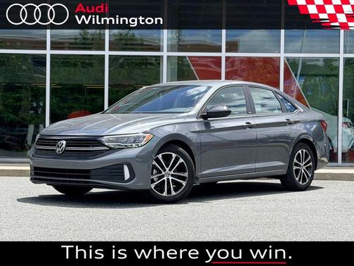 Platinum Gray Metallic 2024 Volkswagen Jetta 1.5T Sport