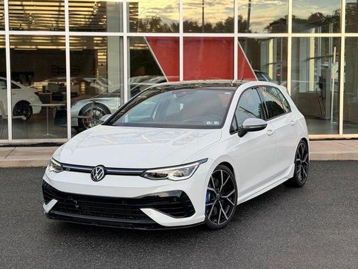 Pure White 2023 Volkswagen Golf R 2.0T Manual