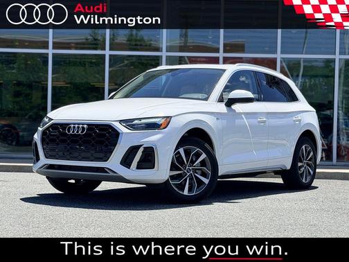 Arkona White 2024 Audi Q5 45 S line Premium