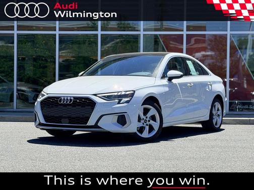 Glacier White Metallic 2023 Audi A3 Premium