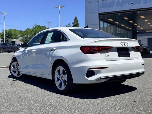 Glacier White Metallic 2023 Audi A3 Premium