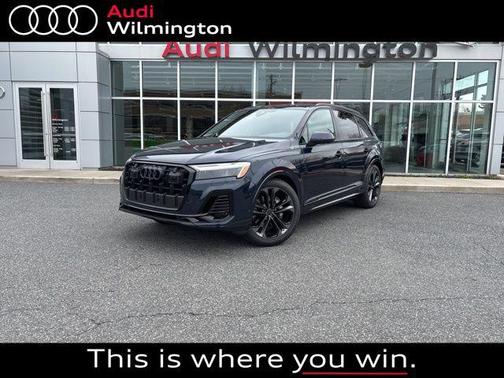 Waitomo Blue Metallic 2026 Audi Q7 55 Premium Plus