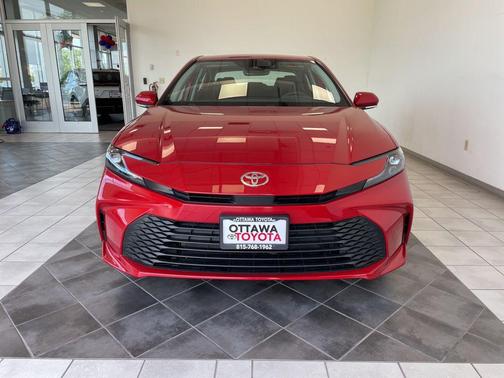 Supersonic Red 2026 Toyota Camry LE