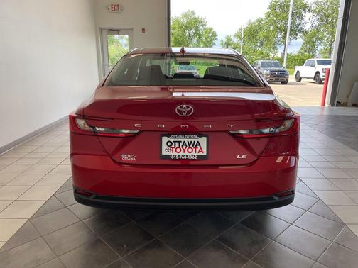 Supersonic Red 2026 Toyota Camry LE