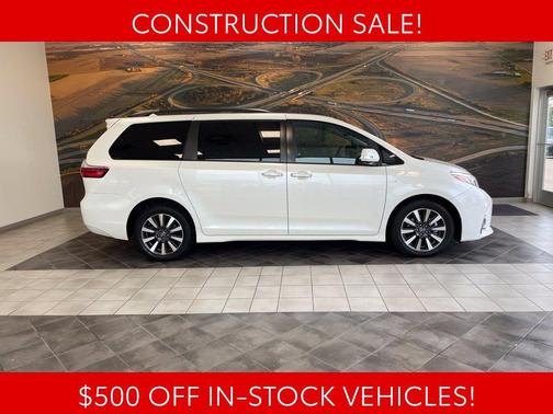 Blizzard Pearl 2020 Toyota Sienna Limited Premium