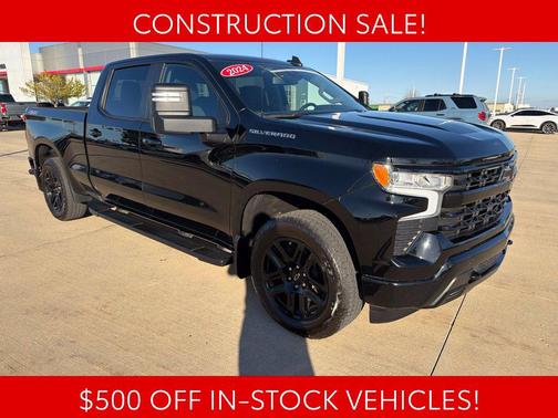 Black 2024 Chevrolet Silverado 1500 RST