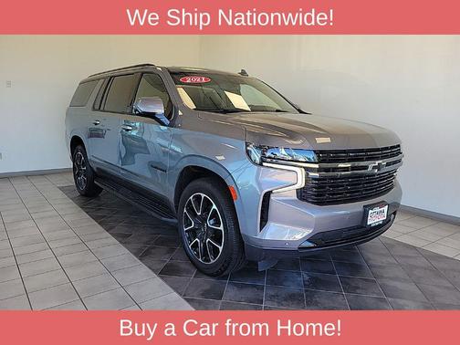 Satin Steel Metallic 2021 Chevrolet Suburban RST