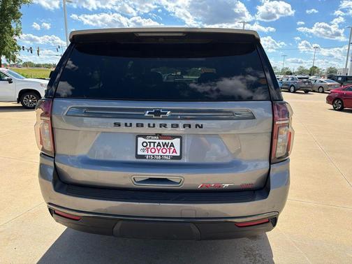 Satin Steel Metallic 2021 Chevrolet Suburban RST