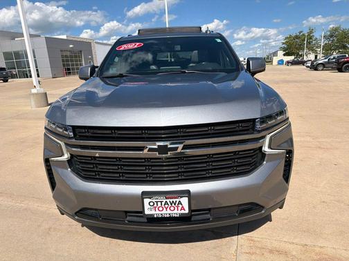 Satin Steel Metallic 2021 Chevrolet Suburban RST