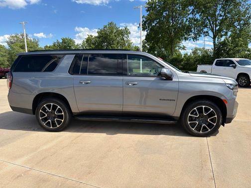 Satin Steel Metallic 2021 Chevrolet Suburban RST