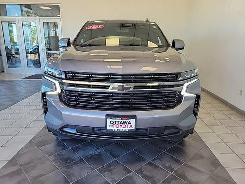Satin Steel Metallic 2021 Chevrolet Suburban RST
