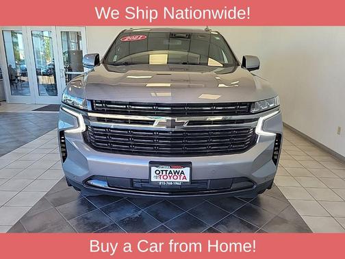 Satin Steel Metallic 2021 Chevrolet Suburban RST