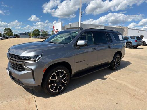 Satin Steel Metallic 2021 Chevrolet Suburban RST