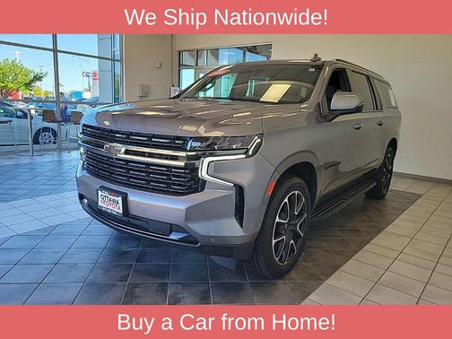 Satin Steel Metallic 2021 Chevrolet Suburban RST