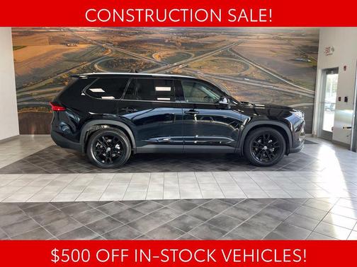 Midnight Black Metallic 2026 Toyota Grand Highlander Hybrid Limited