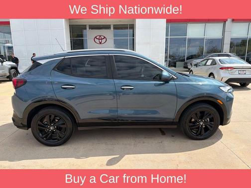 Ocean Blue Metallic 2025 Buick Encore GX Sport Touring