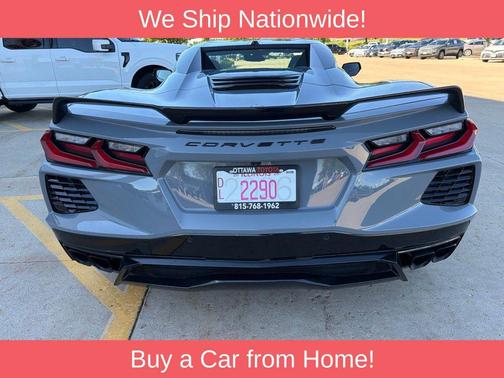 Sea Wolf Gray Tricoat 2024 Chevrolet Corvette Stingray w/3LT