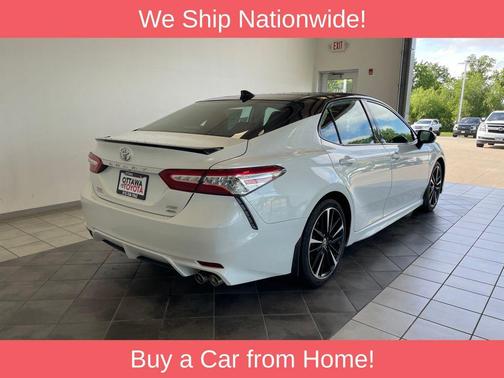 Wind Chill Pearl/Midnight Black Metallic 2020 Toyota Camry XSE