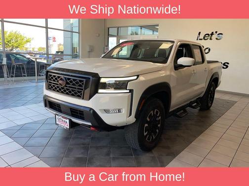 Glacier White 2022 Nissan Frontier PRO-4X