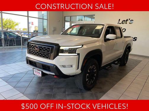 Glacier White 2022 Nissan Frontier PRO-4X