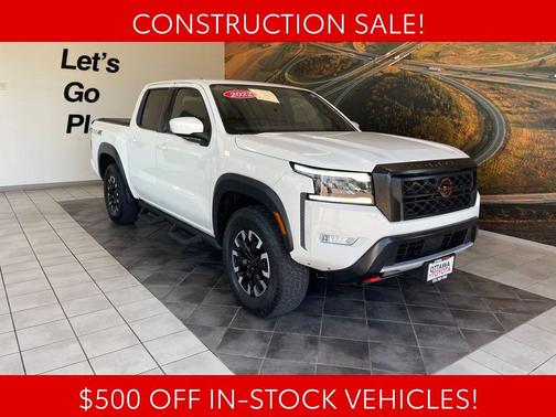 Glacier White 2022 Nissan Frontier PRO-4X