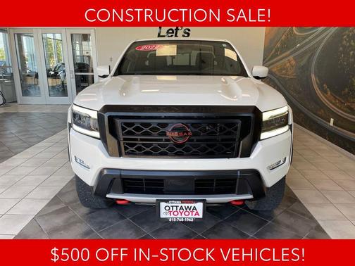 Glacier White 2022 Nissan Frontier PRO-4X