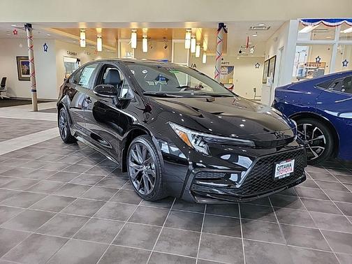Midnight Black Metallic 2026 Toyota Corolla SE