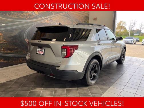 Iconic Silver Metallic 2023 Ford Explorer Timberline