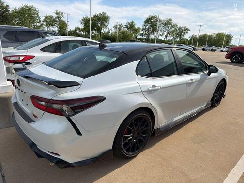 Wind Chill Pearl/Midnight Black Metallic 2022 Toyota Camry TRD