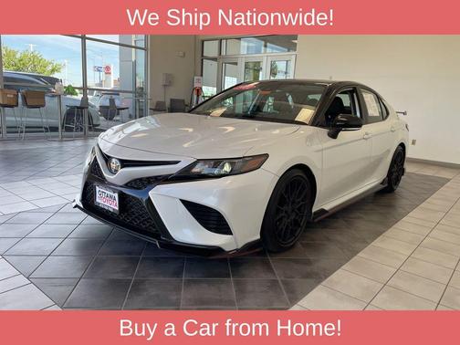 Wind Chill Pearl/Midnight Black Metallic 2022 Toyota Camry TRD