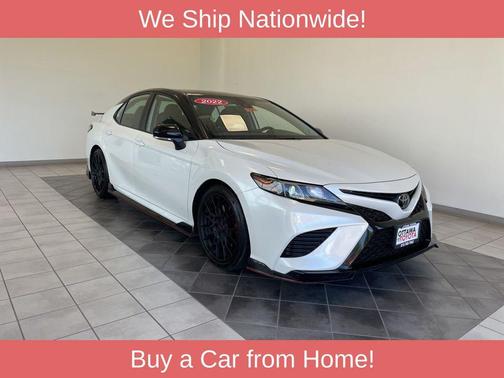Wind Chill Pearl/Midnight Black Metallic 2022 Toyota Camry TRD