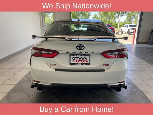 Wind Chill Pearl/Midnight Black Metallic 2022 Toyota Camry TRD