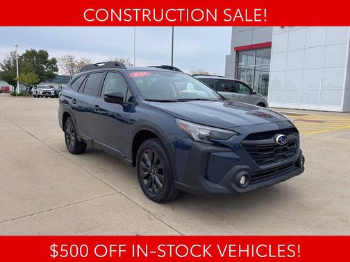 Cosmic Blue Pearl 2025 Subaru Outback Onyx Edition