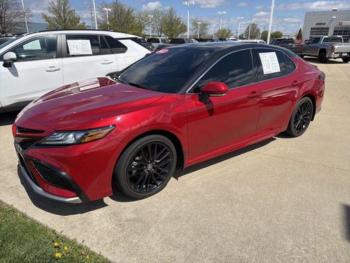 Supersonic Red 2023 Toyota Camry XSE