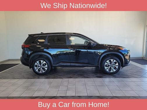 Super Black 2023 Nissan Rogue SV