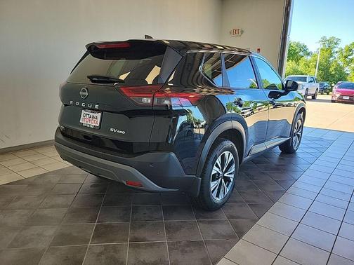 Super Black 2023 Nissan Rogue SV