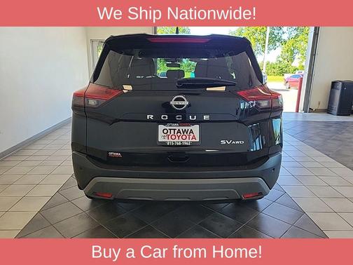 Super Black 2023 Nissan Rogue SV