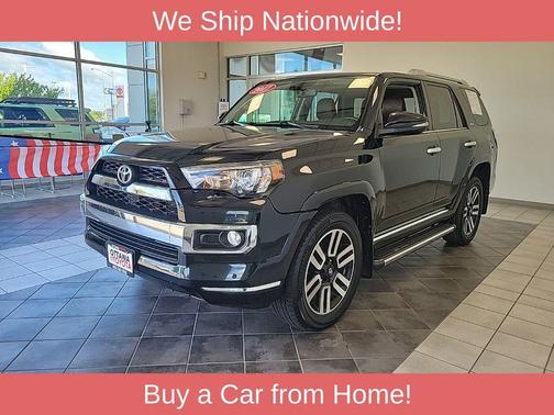 Midnight Black Metallic 2017 Toyota 4Runner Limited