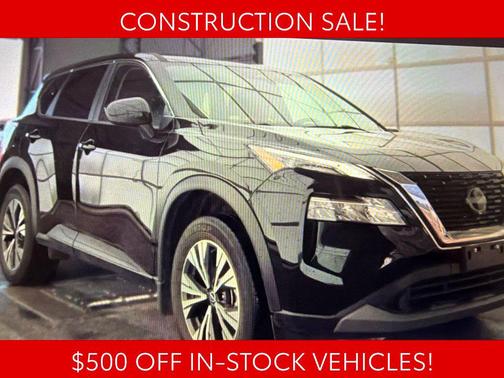 Super Black 2023 Nissan Rogue SV
